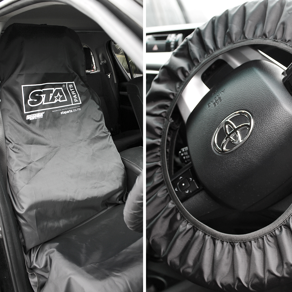 Mechanics Seat and Steering Wheel Cover